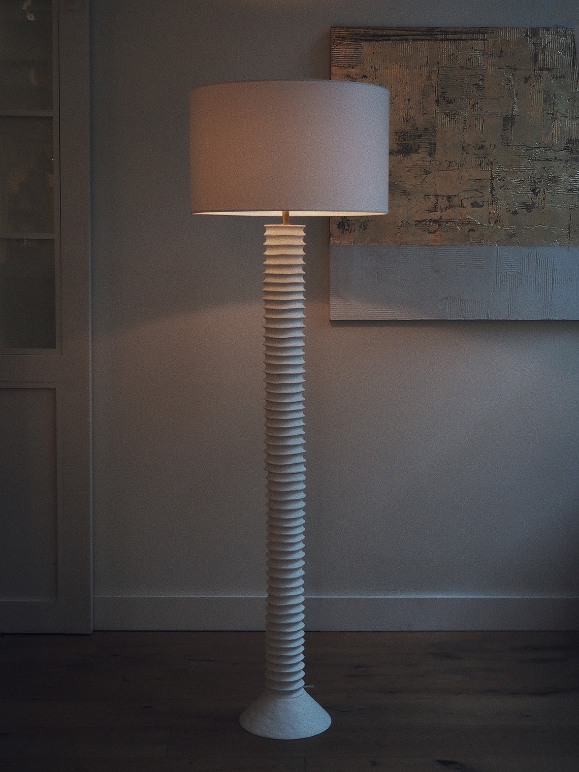 White Floor Lamp