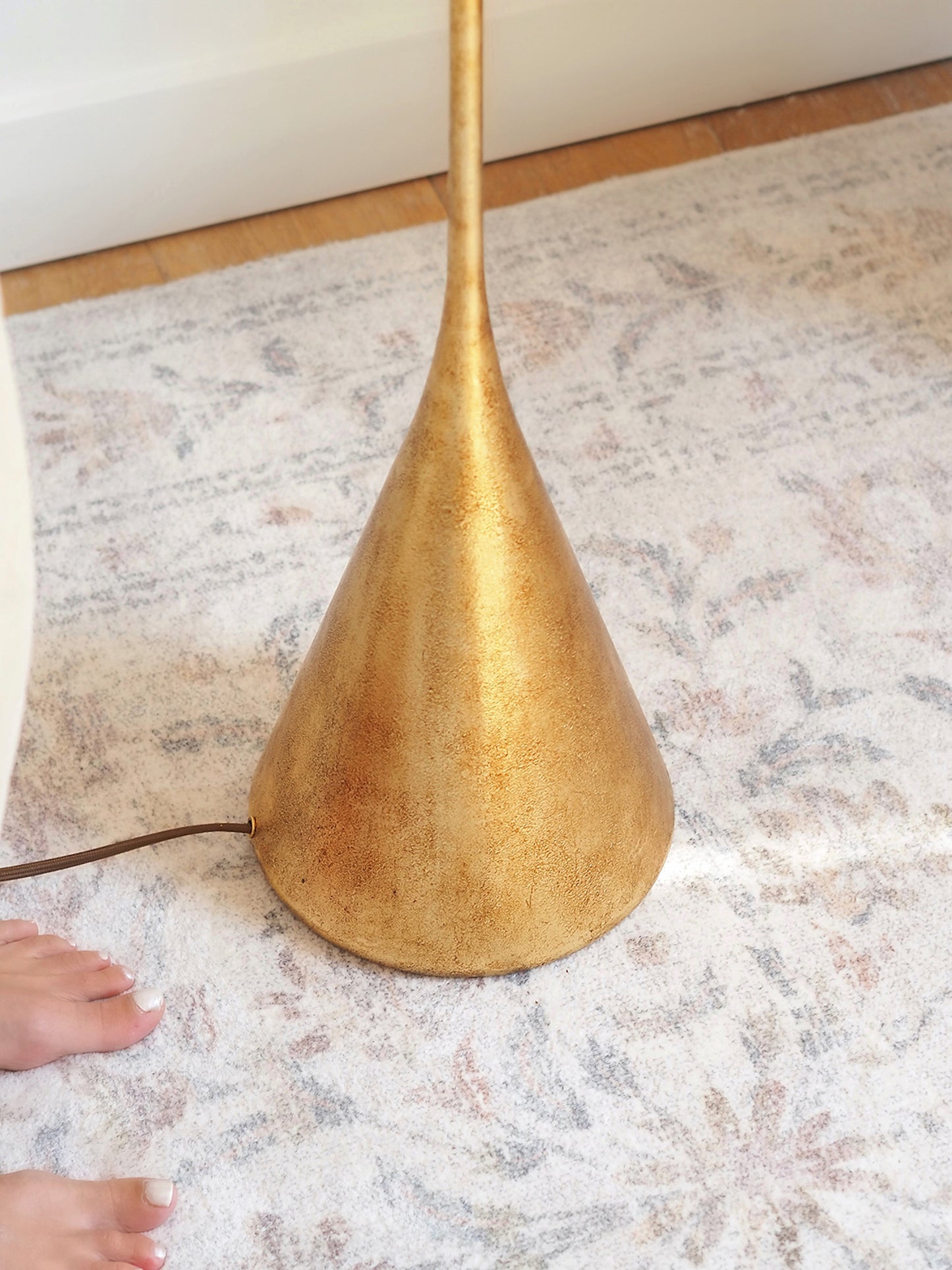 Gold Floor Lamp