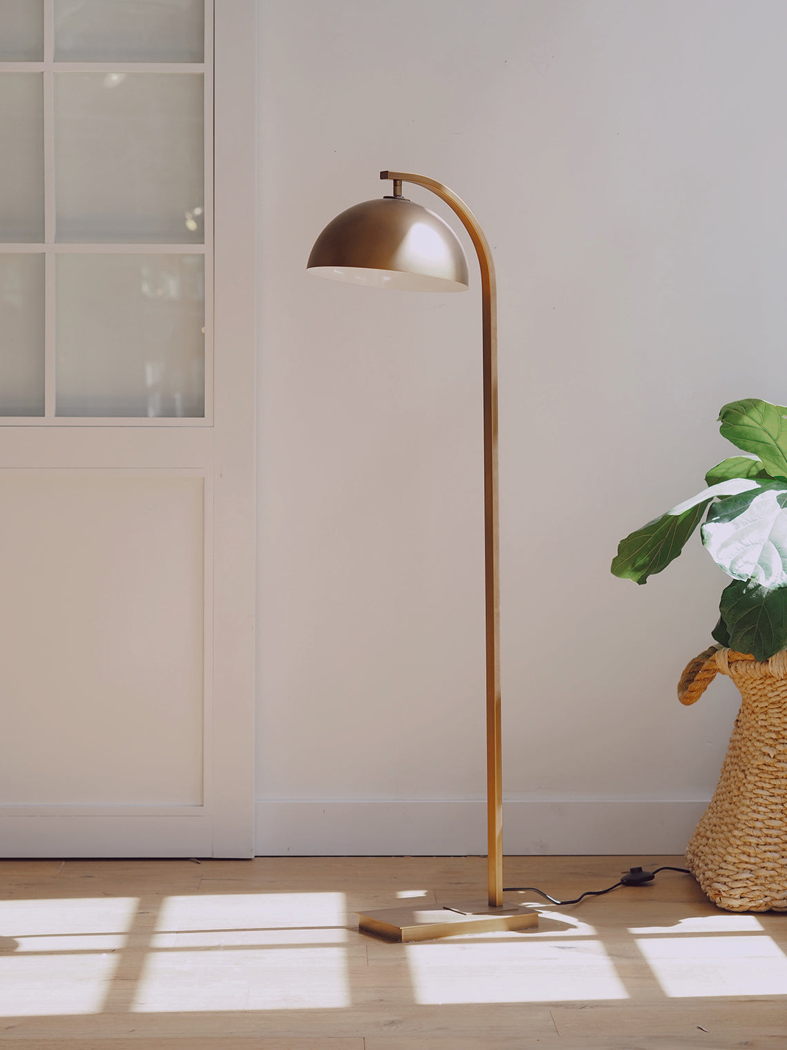Brass Floor Lamp