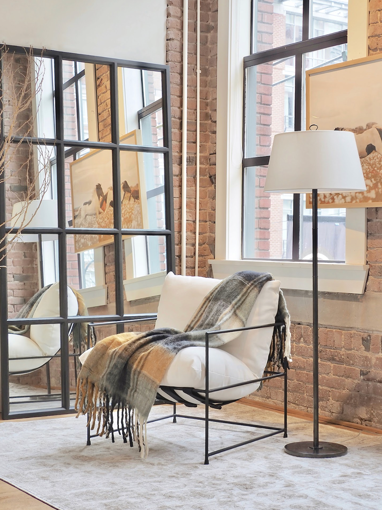 Bronze Floor Lamp