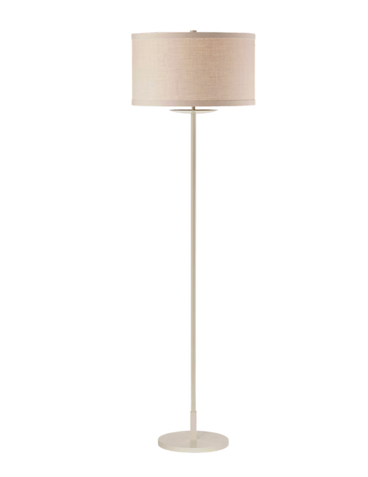 Walker Medium Floor Lamp | Light Cream